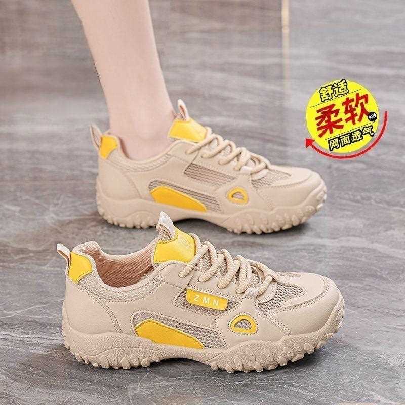 网面款透气德训鞋女鞋2025年新夏登季防滑户外山/轻便跑步运动鞋