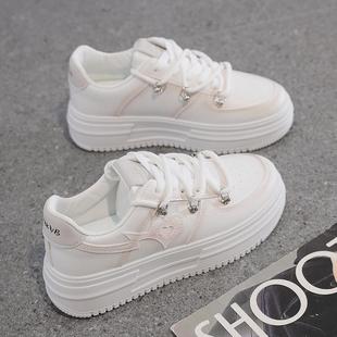 学生百个搭皮面韩一脚蹬性休运闲动XN 小白版 新款 女2025秋季 C10 鞋