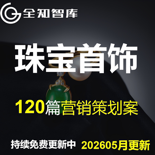 2025珠宝首饰黄金行业营销策划方案传播推广开业种草带货全案PPT