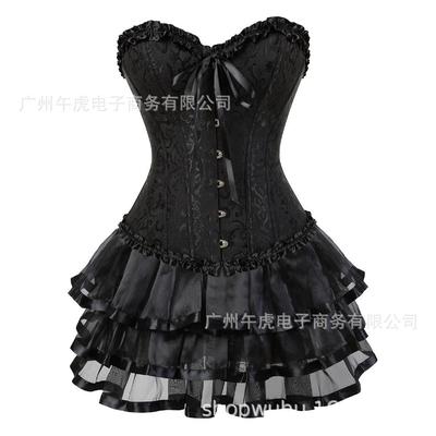 corset dress bustier overbust skirts women gothic victorian