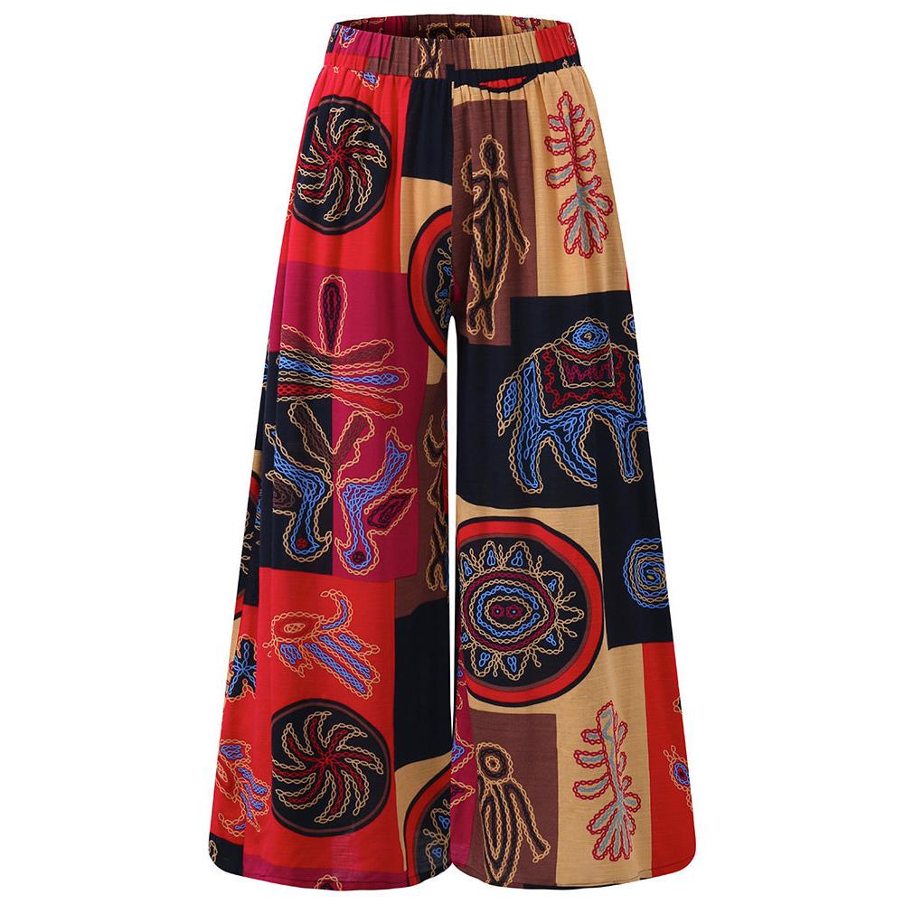 pants leg smocked hippie bohemian aladdin gypsy pants