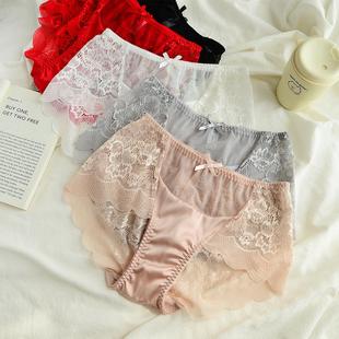 Sexy Ladies Mid Large Panties Size Girls Waist Fat