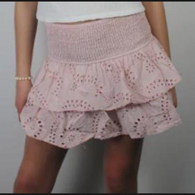 fairycore layered shirred party streetwear skirt summer for