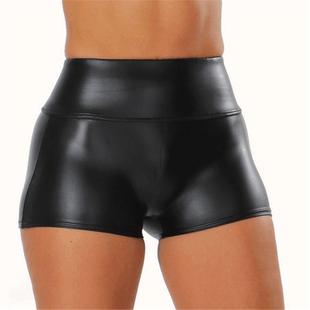 shorts leather Leather women hot pants sexy