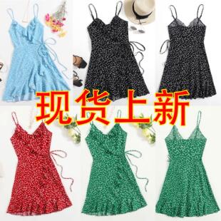 vestidos dresses womens vacation mini sexy strap spaghetti