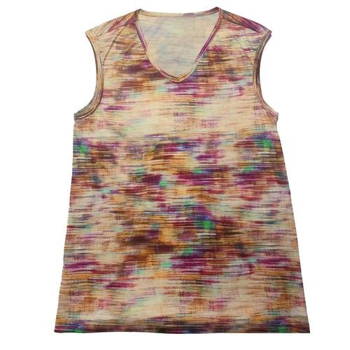 Womens Fashion V-neck Top Casual All-match Sleeveless Vest