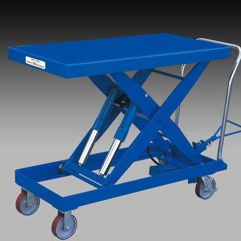 移动式脚踏式升降平台车液压升降工作车固定式升降平台车