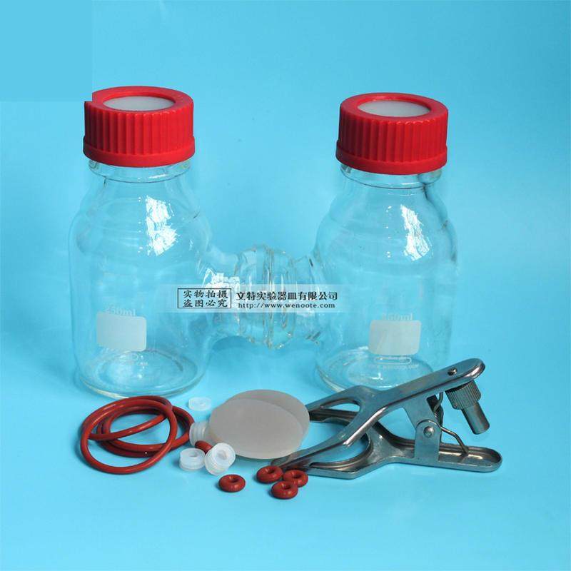 MEC反应器 微生物化学燃料电池盒 MFC反应器250ml  I型