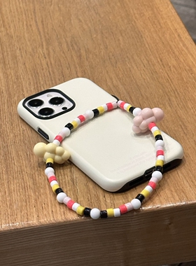 Hishot | 奶黄色圆边韩国菲林二合一壳苹果iphone14/13proMax全包简约防摔时尚情侣ins风可爱手感赞保护壳