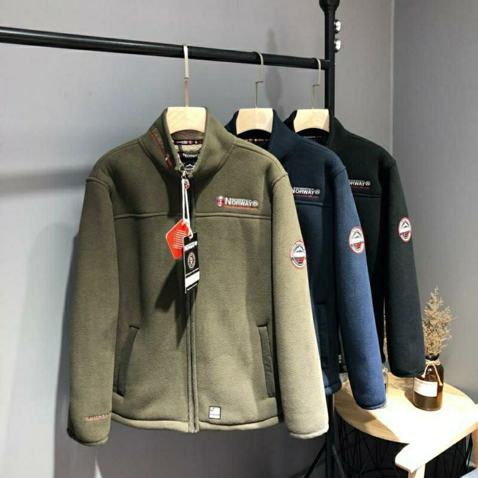升级版！挪威单 北极科考队秋冬户外加厚内里加绒士摇粒绒外套