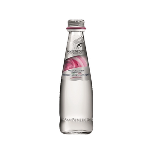 意大利进口圣碧涛SAN BENEDETTO气泡水天然矿泉水250ml瓶含气无气
