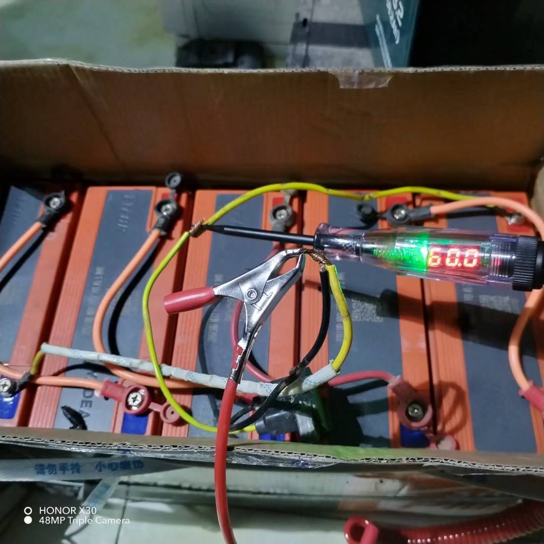 汽车测电笔LED试灯车用数显12v24v70伏汽修电路保险丝检测验电笔