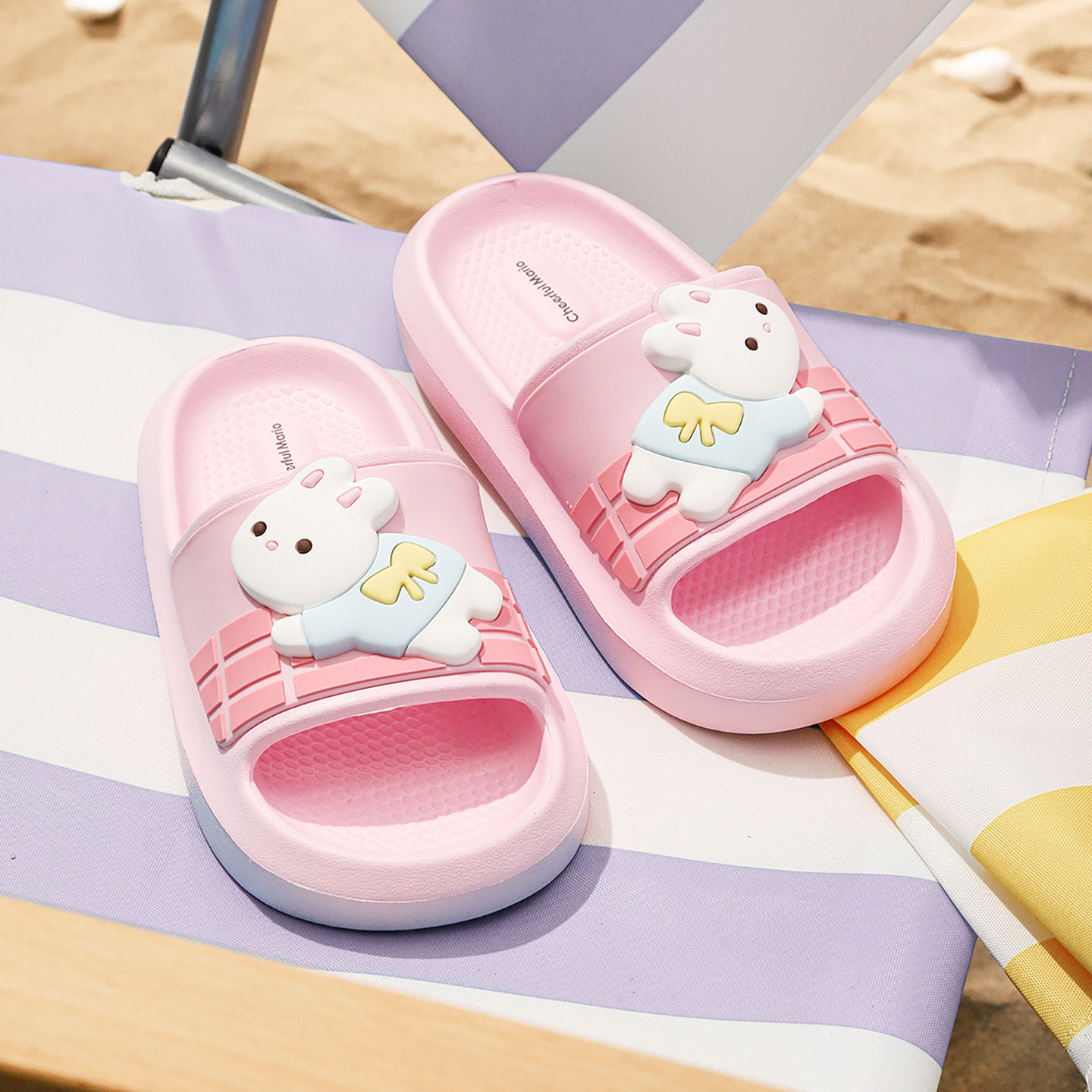 兔子儿童拖鞋女童夏季2026新款公主室内防滑洗澡可爱小女孩凉拖鞋,童鞋/婴儿鞋/亲子鞋,儿童凉拖鞋,淘宝优惠券,粉丝福利购,淘宝优惠卷