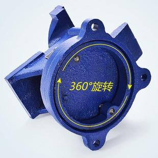 适配旋转5寸台虎钳 度 标准可4寸8寸 工作台桌角6寸以 360台钳安装