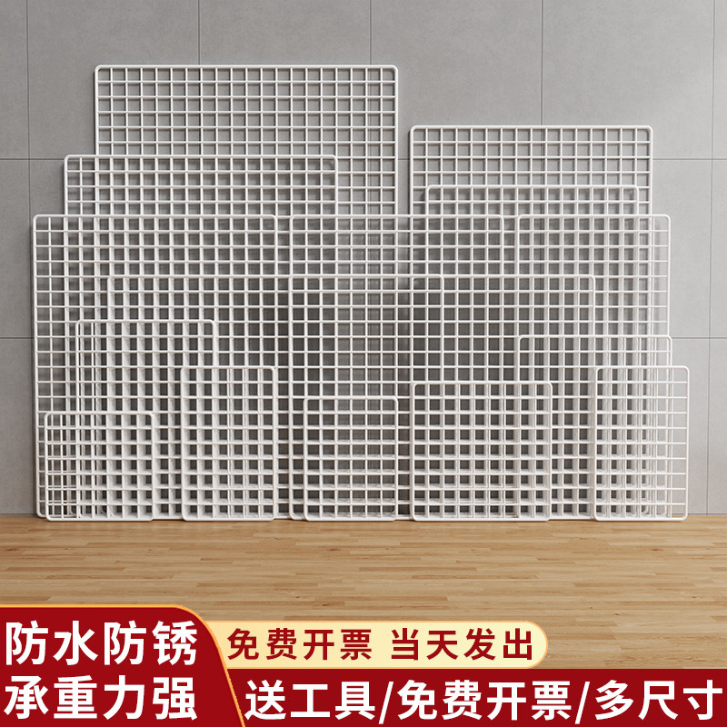网格片铁网收纳置物架墙上门后壁挂架宿舍寝室床边上挂篮零食架子