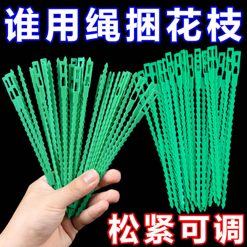 可调节鱼骨扎带捆绑线多用途园林绑树藤蔓植物固定园艺可拆卸扎线,鲜花速递/花卉仿真/绿植园艺,花架,淘宝优惠券,粉丝福利购,淘宝优惠卷