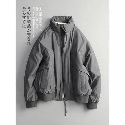 【CMZK】冬季 日系极简轻奢 90白鸭绒 立领休闲羽绒服外套保暖 男