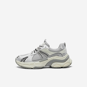 Nine West/玖熙2023年春秋新款厚底老爹鞋女系带运动休闲鞋增高