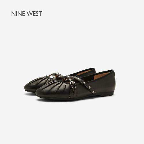 NineWest/玖熙春浅口单鞋女平底