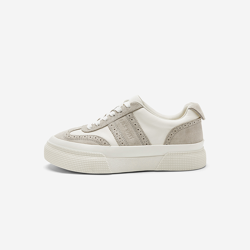 NineWest/玖熙厚底增高休闲鞋女