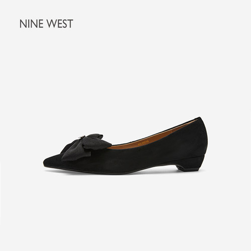 NineWest/玖熙低跟浅口单鞋女鞋
