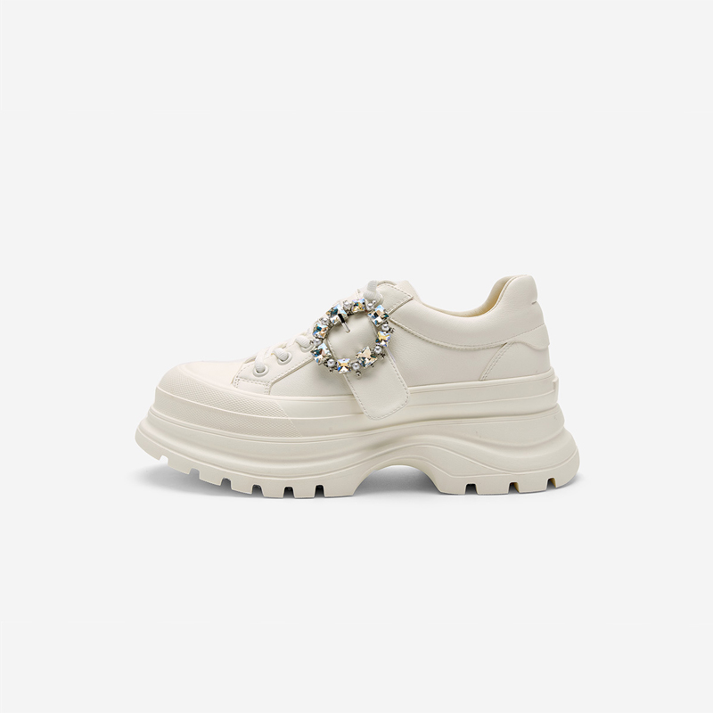 NineWest/玖熙厚底增高休闲鞋女