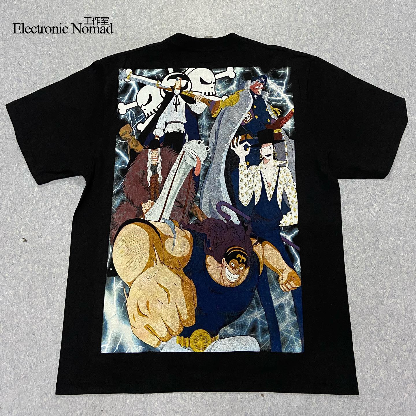 EN水洗大师 MARSHALL D TEACH One Piece shirt海贼王短袖T桖-封面