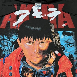 shirt T恤 cartoon 经典 动漫设计感阿基拉AKIRA 水洗大师 短袖