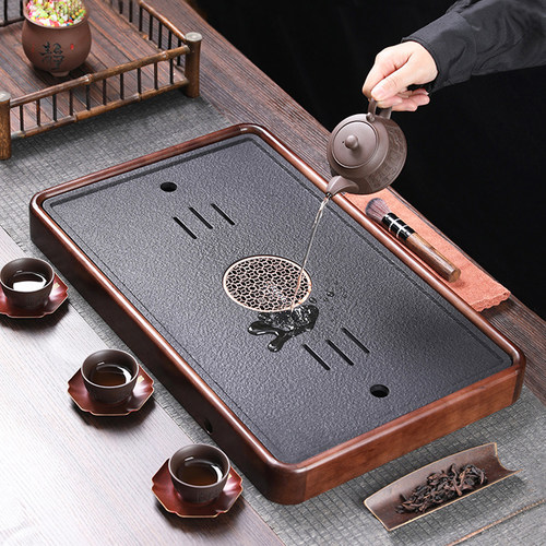 茶盘家用小茶台沥水盘茶托盘