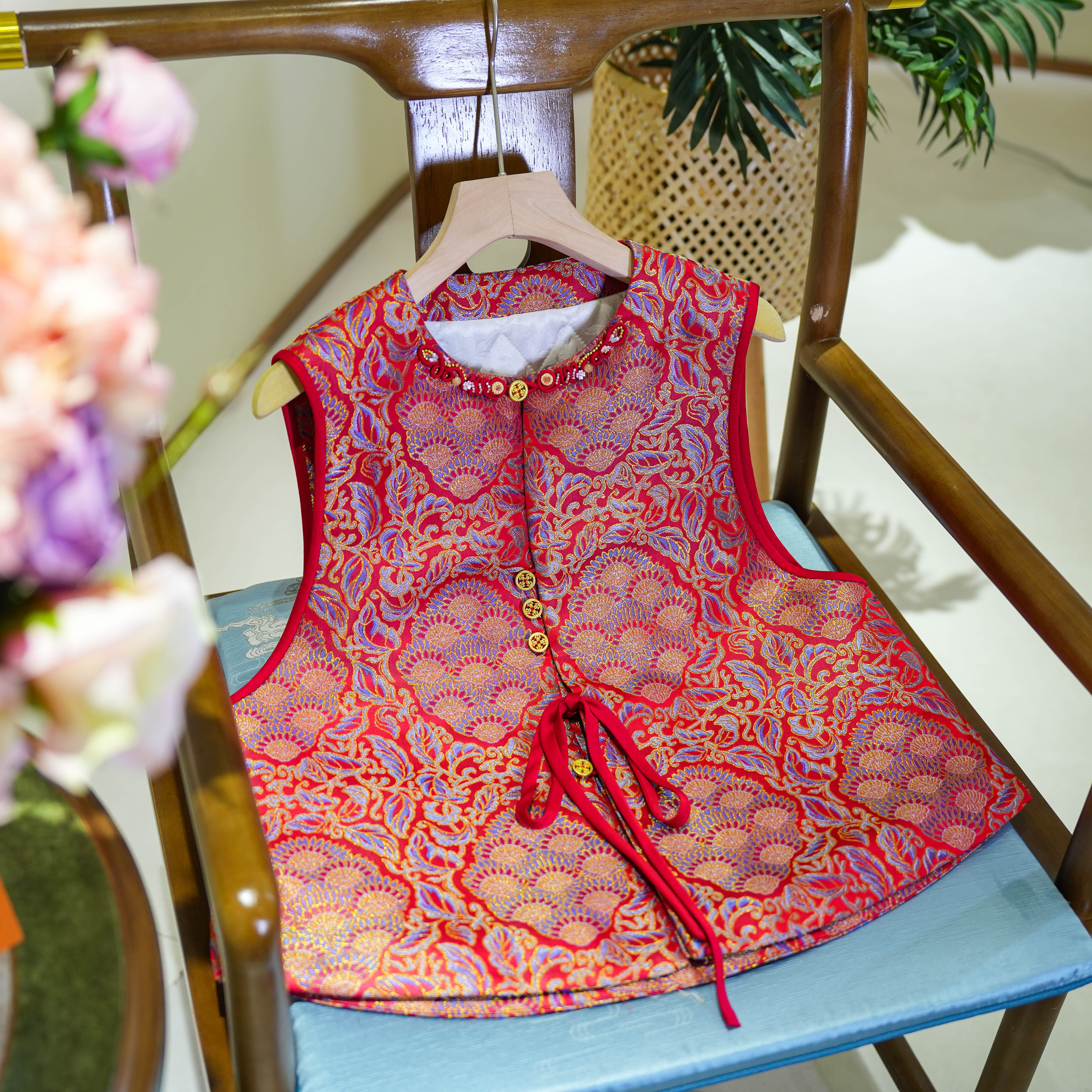 依山锦桑蚕丝国风新中式复古清雅马汉服24M0324,女装/女士精品,汉服上装,淘宝优惠券,粉丝福利购,淘宝优惠卷