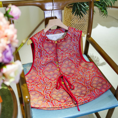 依山锦桑蚕丝国风新中式复古清雅马汉服24M0324