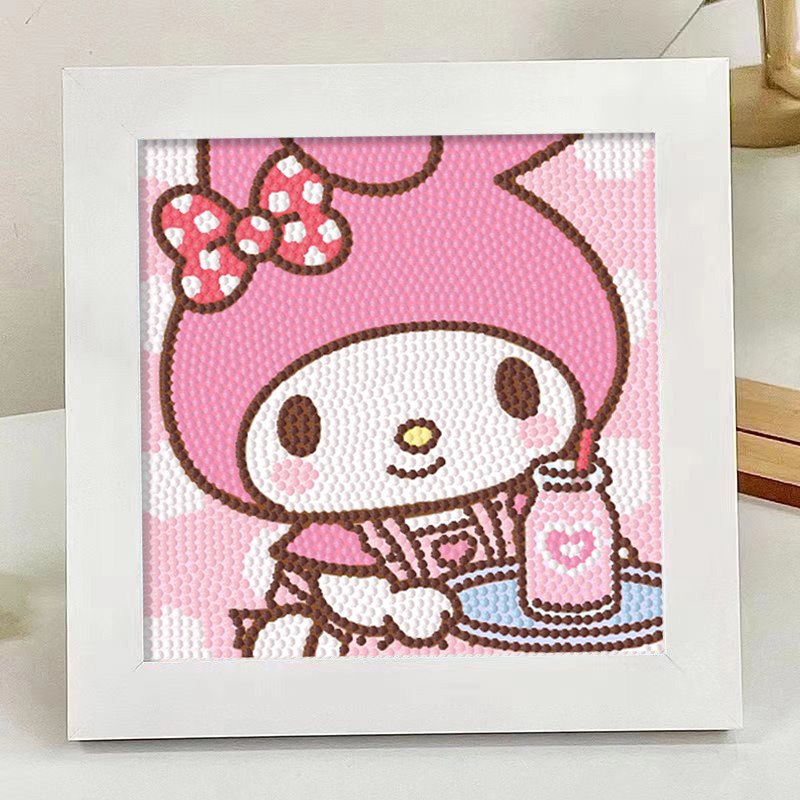 美乐蒂18x18厘米钻石画手工diy