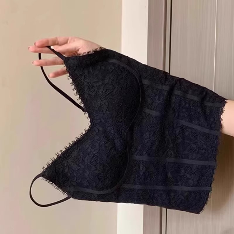 纯欲风内搭蕾丝内衣女吊带背心