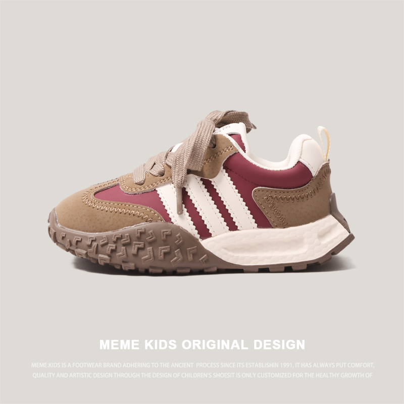 儿童透气老爹鞋软底运动鞋