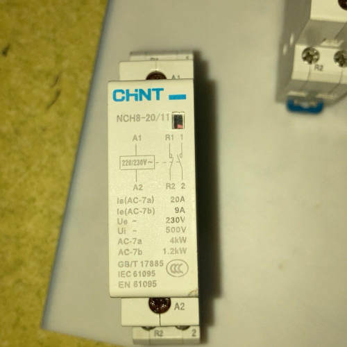 正泰交流接触器，家用接触器，型号：NCH8-20/11，22《议价》