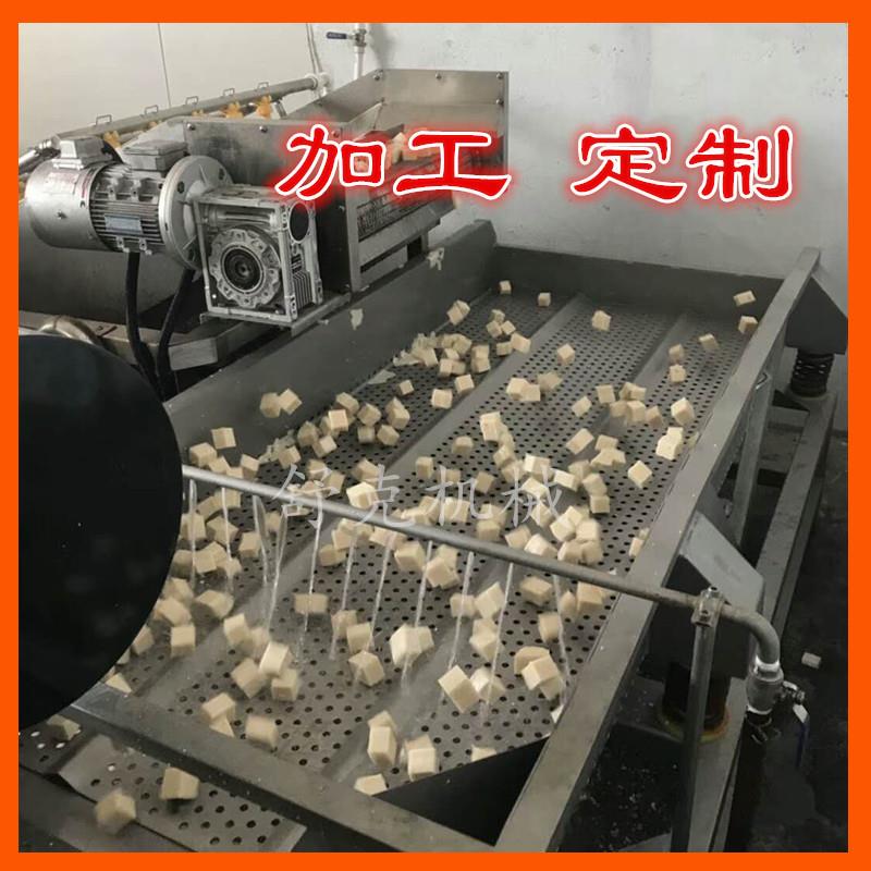 鱼豆腐蒸煮线时间可定速度可调千页豆腐304不锈钢蒸线诸城定制