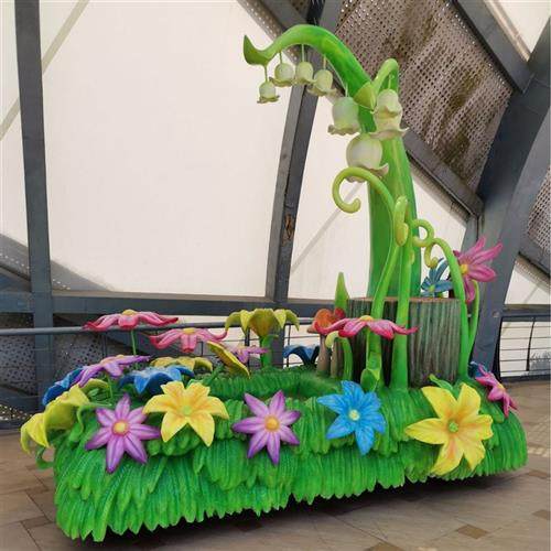 中秋春节元宵节巡游彩车制作大型彩车节庆彩车游乐园主题花车