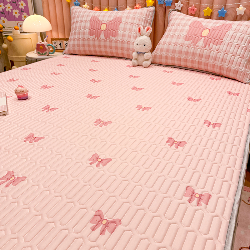 速发空类乳胶洗席三笠款可机水凉夏天宿舍床垫A调软席子