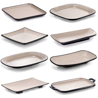 速发意胺烧烤盘子商用长方形创密火锅店菜色餐具日式烤肉配特盘寿