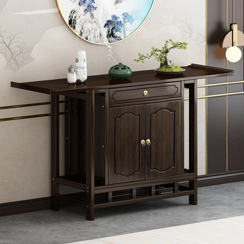 速发新中式供桌香神简案台家用台约经济型供奉佛台摆放台玄关桌子