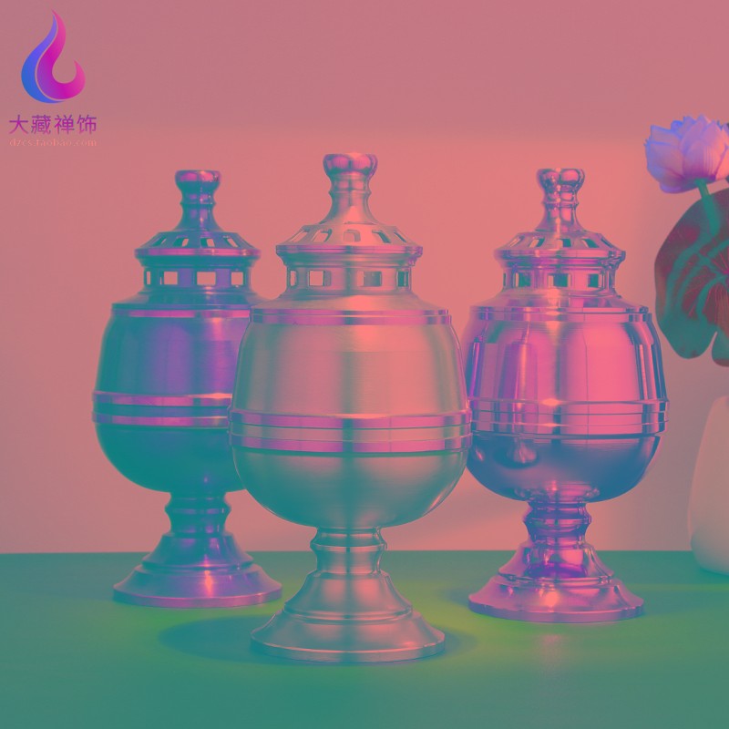 速发纯铜防长罩油灯酥油灯灯座风明灯供油灯台大号酥佛灯底座