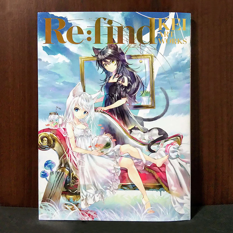 re:find kei art works  原创彩色插画 初音未来角色设定负责人