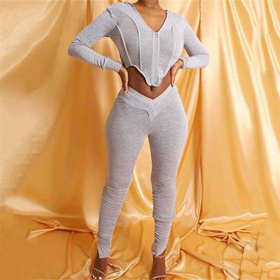 Womens fashion suit long sleeve cardigan hooded long