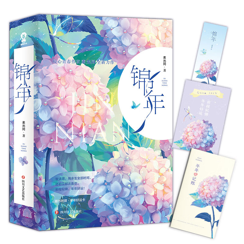 锦年全二册百岁之好一言为定作者素光同全新力作正版青春文学小说畅销书籍校园爱情情感类似栖见白日梦我伪装学渣等