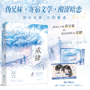 戒肆 不知江月全新酸涩暗恋文 骄纵大小姐 许宁夏VS隐忍深情医生 江肆 双向治愈 晋江文学畅销小说实体书籍