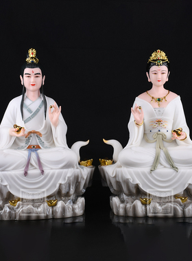 胡天刚天霸天龙神像胡娘娘汉白玉