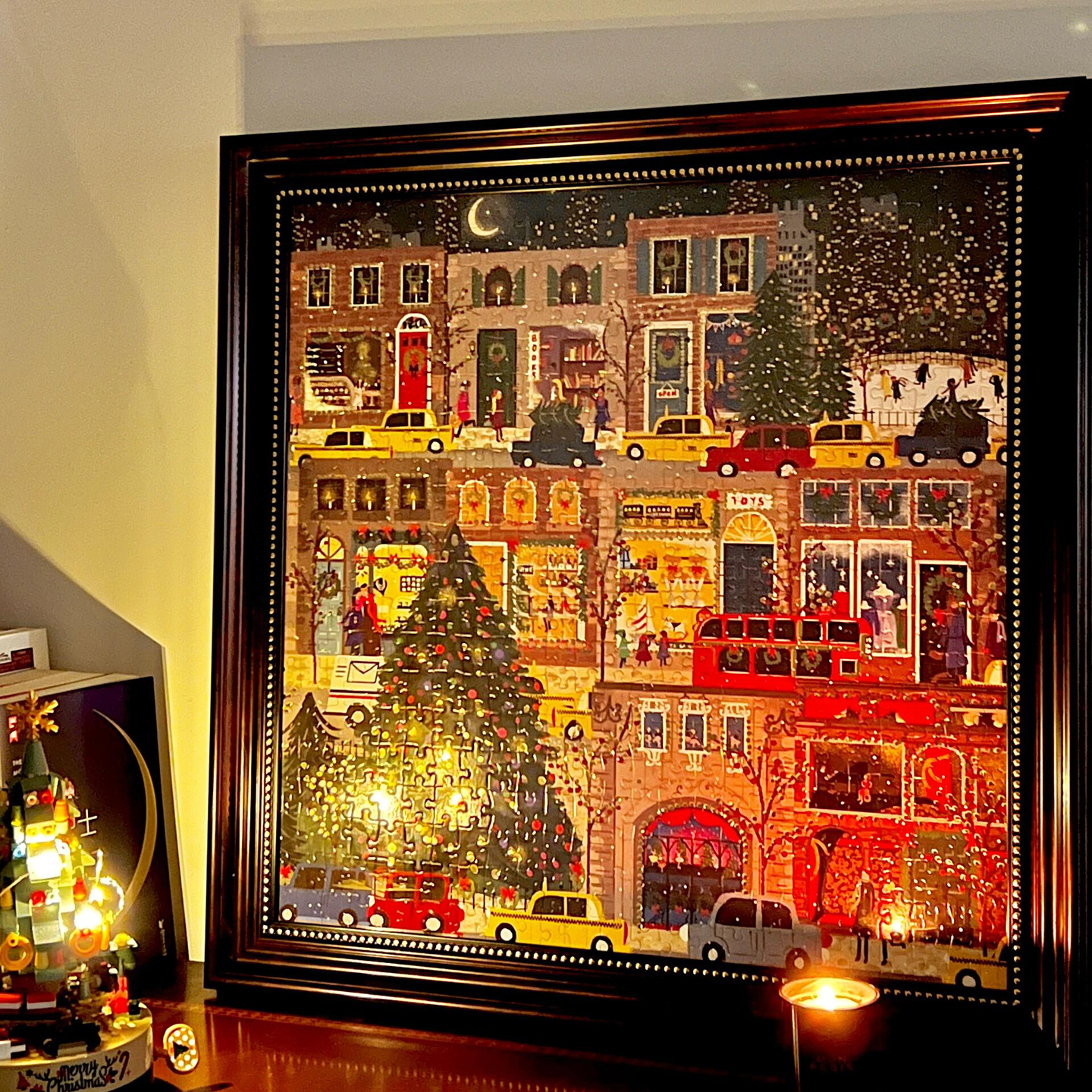 【官网正品】galison冬灯拼图