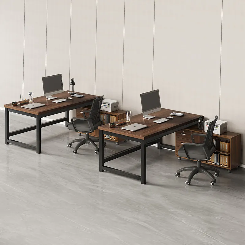 办公桌员工位闲鱼二手家具旧货市场办公室老板桌职员电脑桌椅组合