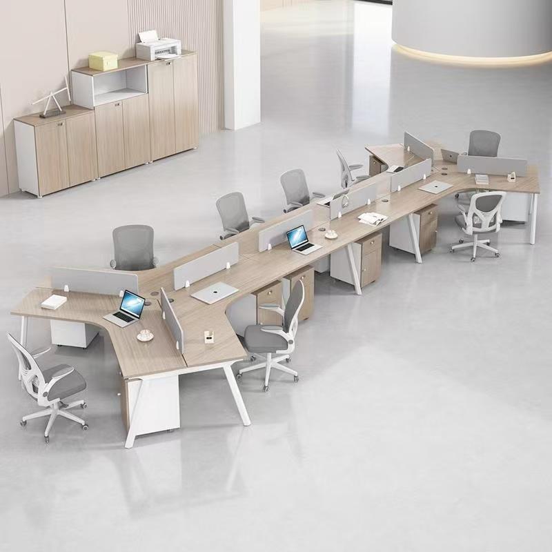 创意办公室职员办公桌组合