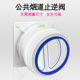 厨房油烟机止逆阀家用公共烟道防串味止回阀排烟管通用快装 止烟阀